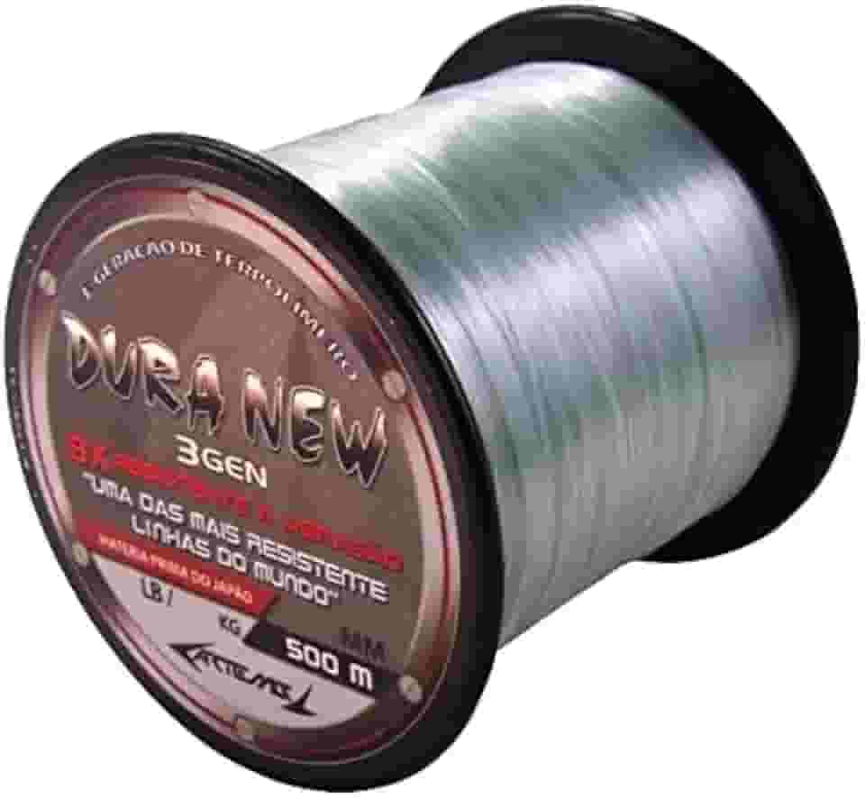 Linha Pesca Dura New Verde 0,37 Mm 500 Metros 37 Libras Matéria Prima Do Japão Uma Das Linhas Mais Resistentes Do Mundo