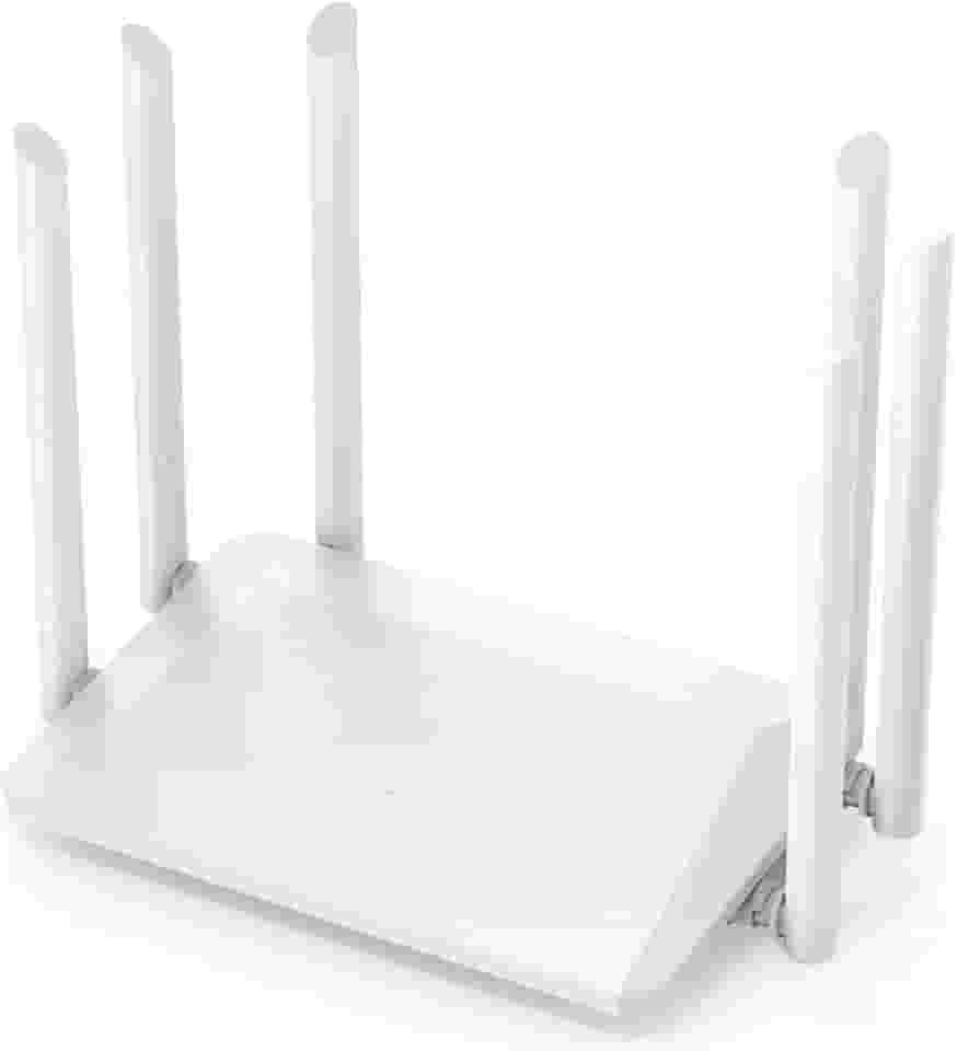Roteador Wi-Fi Dual Band 5G Gigabit – 6 Antenas 5dBi, 3 Modos (Roteador/AP/Repetidor), Cobertura Ampla até 300m, Velocidade 1200 Mbps (867+300)