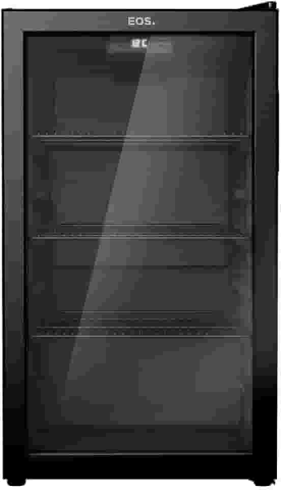 Refrigerador Expositor Vertical Eos Eco Gelo 124l Eev120p Preto 110v