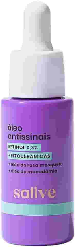 sallve Óleo Antissinais 30g - Retinol 0,3%, Fitoceramidas,Volume: 30.0 milliliters,No.itens: 1