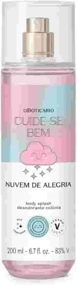Body Splash Desodrante Colônia Cuide-se Bem Nuvem de Alegria 200ml
