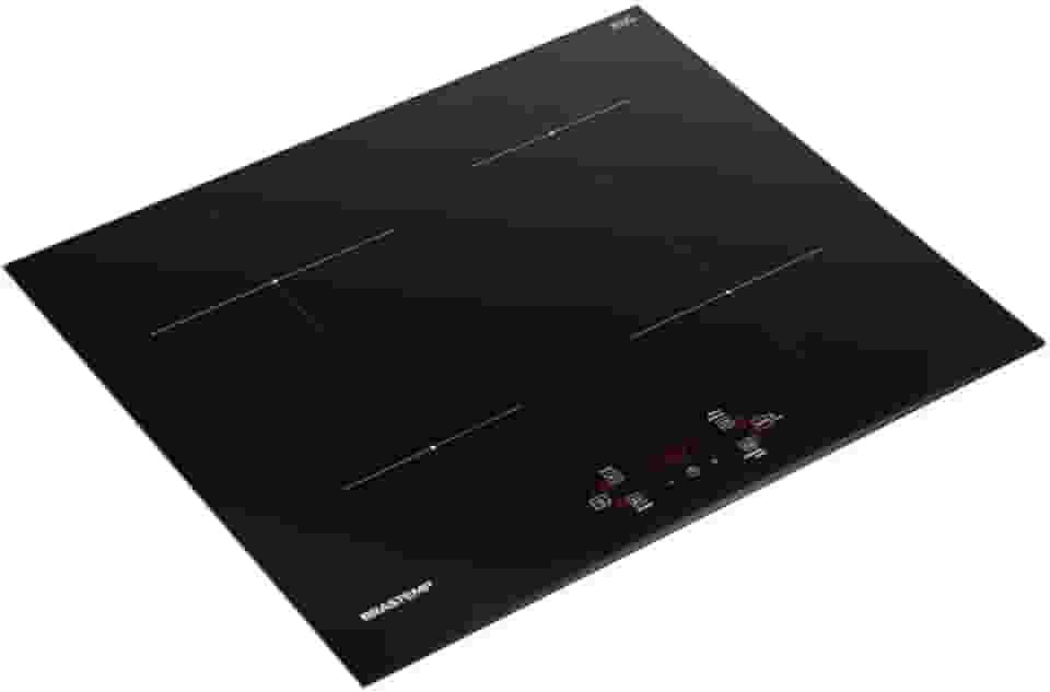 Cooktop 4 bocas de indução Brastemp com Funções Especiais - BDJ60BE 220V
