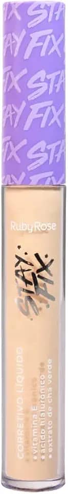 Corretivo Líquido Stay Fix - HB9122 - C02 - RUBYROSE 3,9ml