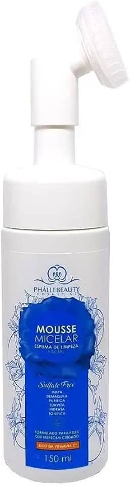 Mousse Micelar Espuma De Limpeza Facial Phallebeauty 150ml