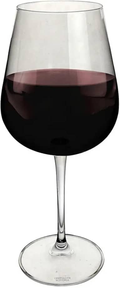 Bohemia, Taças Para Vinho Tinto Transparente