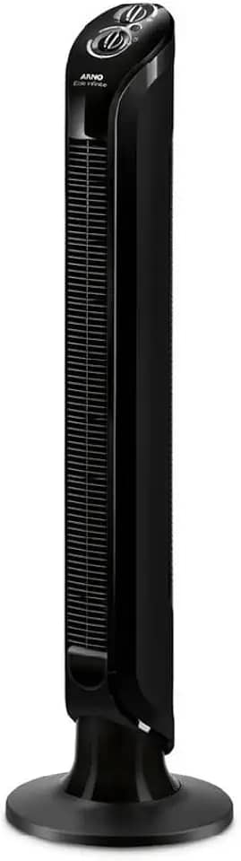 Ventilador de Torre Arno Eole Infinite NEOL, Oscilação 180º, Design Premium, 1m de Altura, 3 Velocidades e Timer, 110V