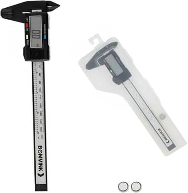 Paquímetro Digital 150mm Alta Precisão Com Tela Lcd C/Estojo