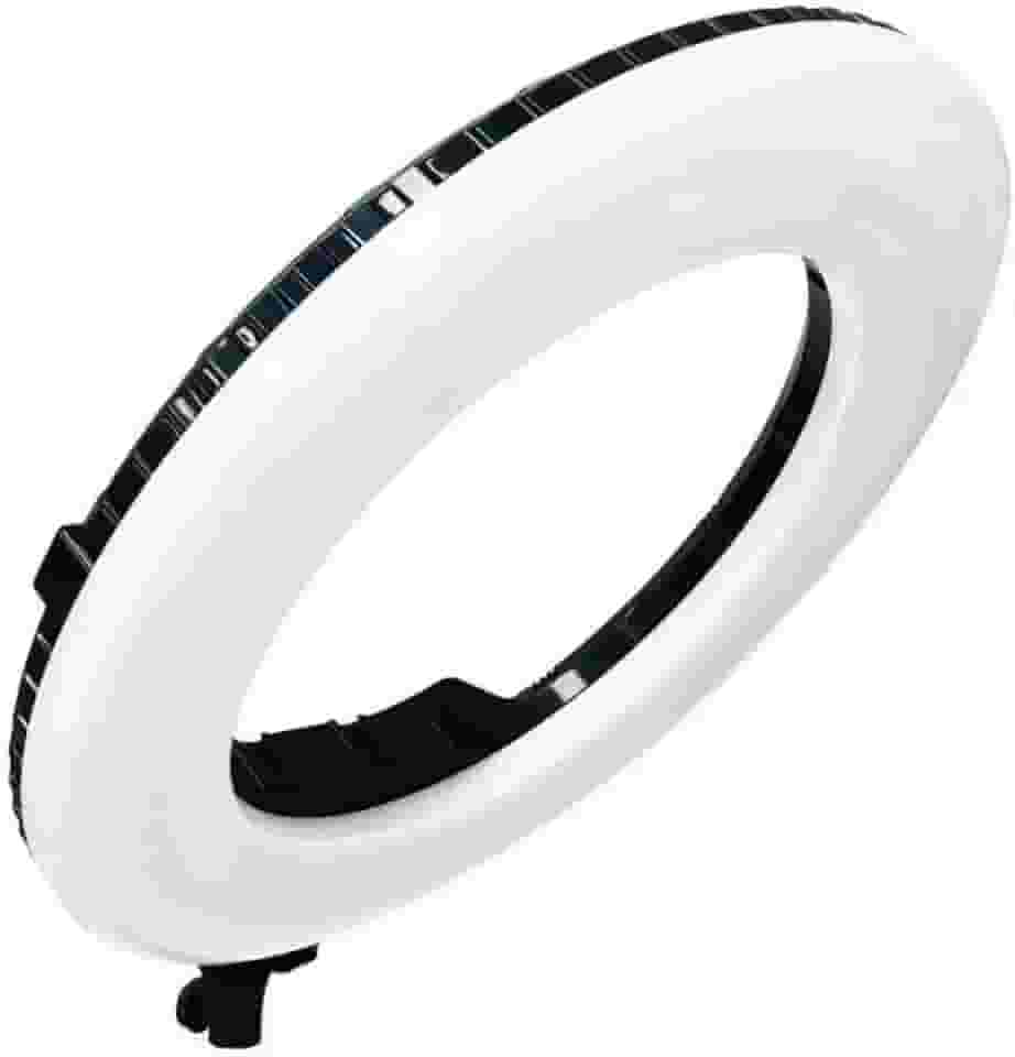 Ring Light Grande Iluminador Led Profissional De 18 Polegadas 45cm Lives Tripé 2,1 Metros Filmagem
