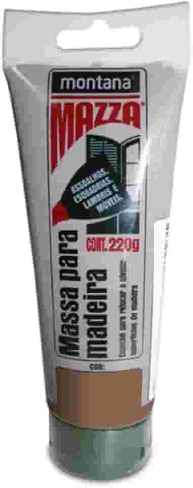 Massa para madeira 220gr mogno Montana