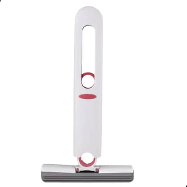 Mini Mop Dobrável Portátil Super Absorvente | Limpa e Seca sem Molhar as Mãos | Ideal para Cozinha, Pia, Vidros e Piso