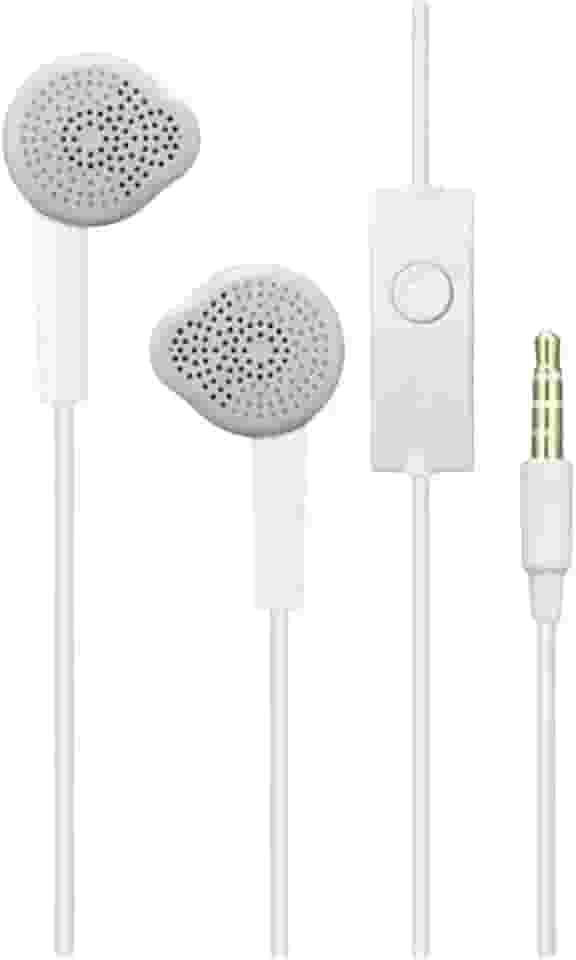 Fone de Ouvido com Fio para Jogos com Microfone e Controle de Volume (Branco)