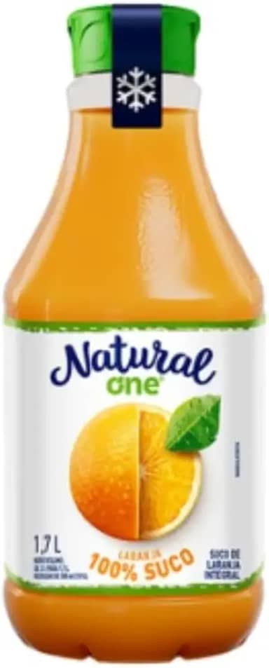 SUCO DE LARANJA INTEGRAL1,7L NATURAL ONE
