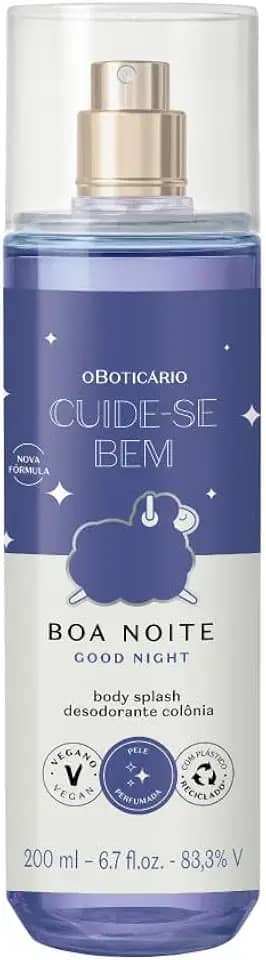 Body Splash Desodorante Colônia Cuide-se Bem Boa Noite 200ml
