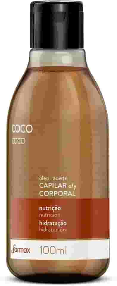 Farmax - Oleo Cap E Corporal Farmax 100Ml Coco