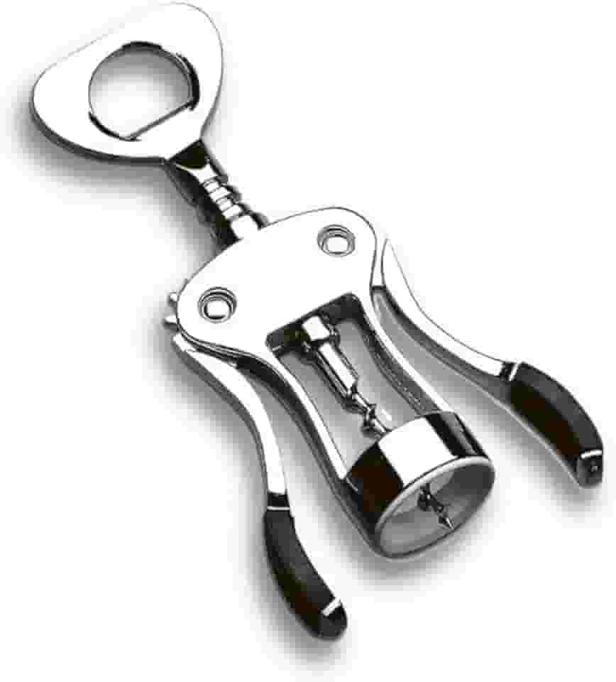 Brinox - Saca-Rolhas Com Abas - Aço Inox