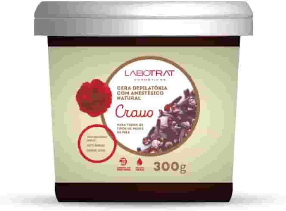 Labotrat Cera Depilatoria Cravo Anestesica 300G