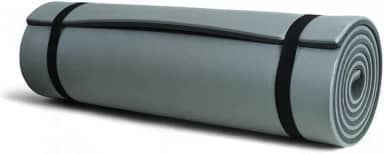 NTK, Colchonete Mat em EVA Leve e Compacto 1,8m x 50cm x 10mm, Ideal para Camping e Atividades Externas, Cinza