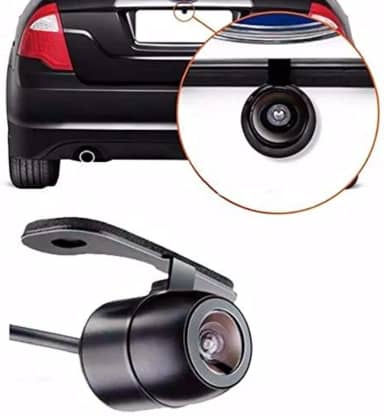 Câmera de Ré Automotiva Estacionamento Borboleta Colorida 170º AVI 520p 12V Montagem Aftermarket