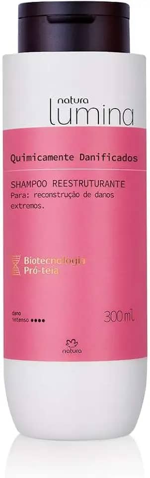 Kit Shampoo e Condicionador Natura Lumina Pós Química