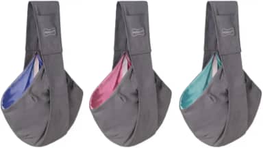 Bolsa Canguru Sling Para Pet (Azul)