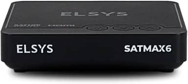 Receptor Digital de TV via satélite, Full HD, com gravador, Bivolt, Entrada USB (Fotos, Músicas e Vídeos), Elsys, ETRS72 - Satmax 6