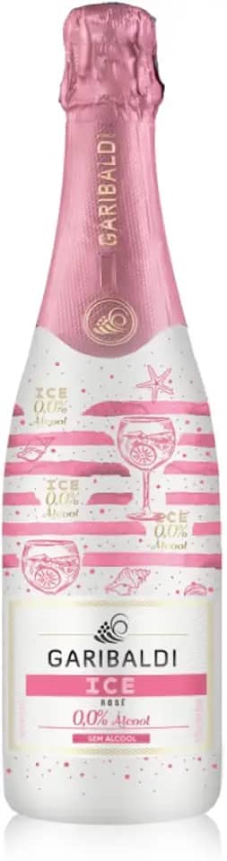 Espumante ICE Rosé ZERO ÁLCOOL 0,0% Garibaldi - Alcohol Free 750ml