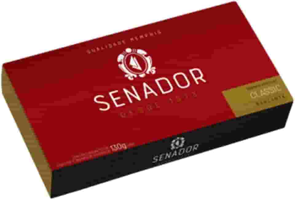 Senador Estojo Com 3 Sabonetes Classic De 130G Cada.
