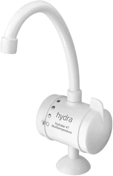 Hydra TBHL.4.551BR, Torneira Multitemperatura Hydralar 4T, Bancada 5500W, 127V, Branco
