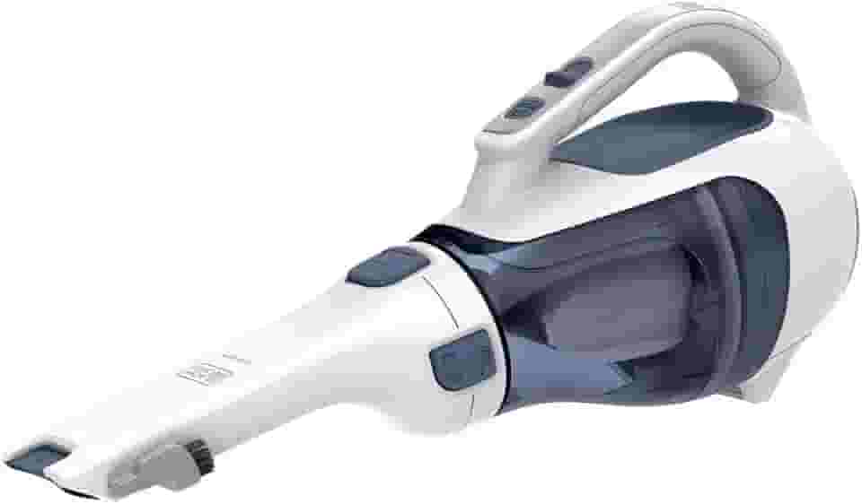 BLACK+DECKER Aspirador de Pó Portátil à Bateria, com Bateria 12V, Acessórios Integrados, Reservatório de 500ml, Modelo APB12000