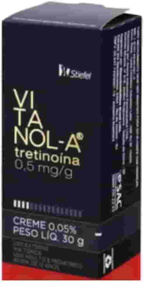 Vitanol A 0,05% Creme Clareador de Melasma 30g