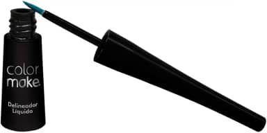 Delineador Líquido 3Ml, Colormake, Azul Turquesa