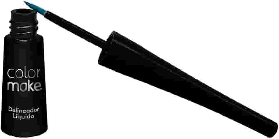 Delineador Líquido 3Ml, Colormake, Azul Turquesa