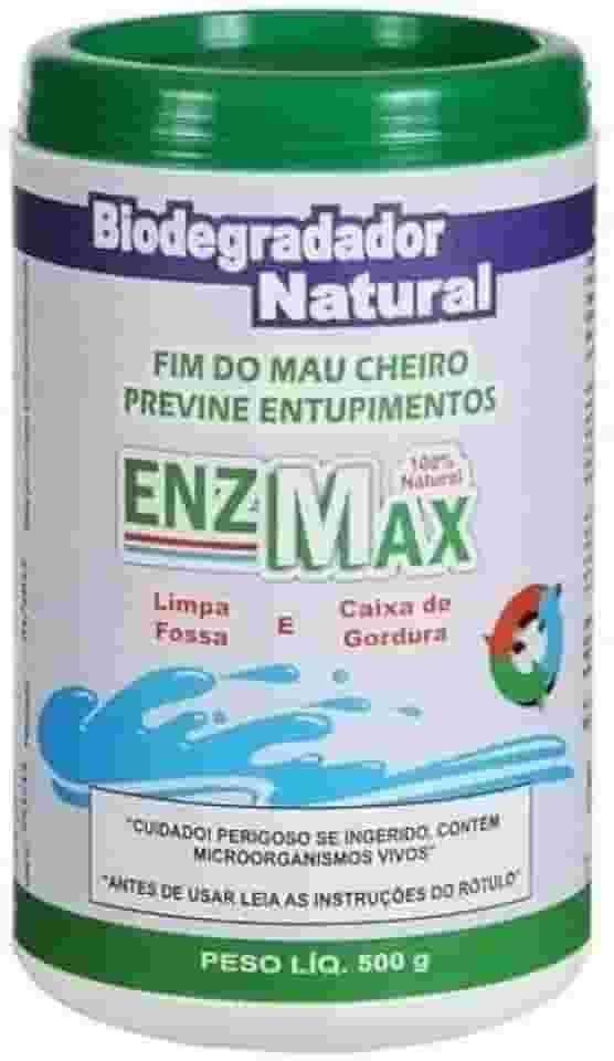 Enzmax Limpa Fossa Séptica E Caixa De Gordura Enzimas 500g