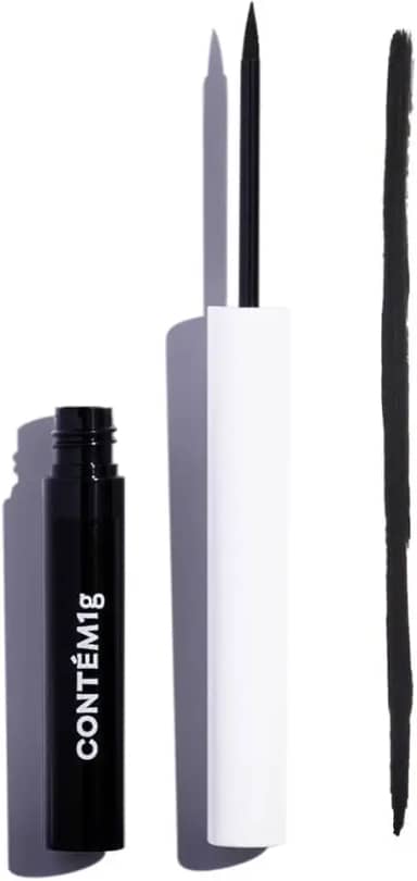 Contém 1g Delineador Líquido Ultra Matte (Liquid Liner) - Preto 1 7Ml