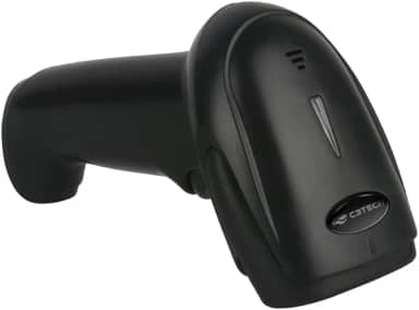 Leitor de codigo de barras C3Tech sem fio 2.4GHz LB-W110BK, 1D 2D QR code, sensor Cmos,WI-FI, Leitura de imagem inversa