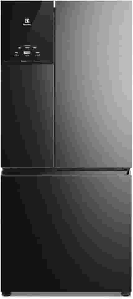 Geladeira Electrolux Multidoor Efficient Com Autosense e Inverter 590 l Black Inox Look (IM8B) 127V