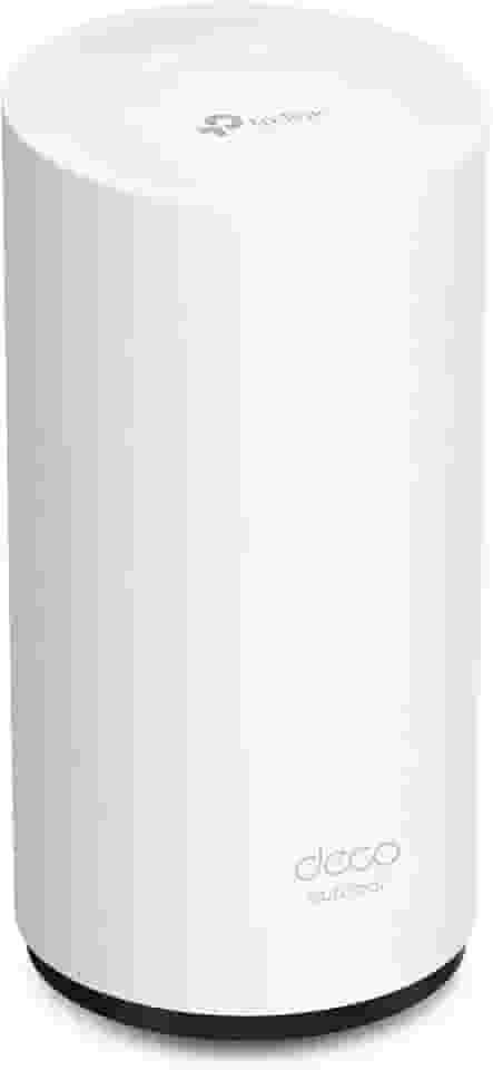 TP-Link Deco Outdoor Mesh WiFi (Deco X50-Outdoor), AX3000 Dual Band WiFi 6 Mesh, 2 Gigabit PoE Ports, 802.3at PoE+, à prova de intempéries, funciona com todas as opções de tela Deco WiFi, poste