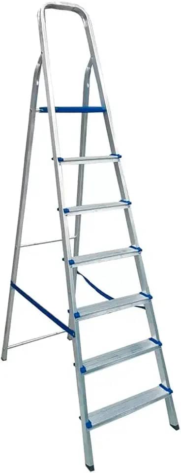 Escada Aluminio Domestica 7 Degraus - Real