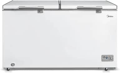 Freezer Horizontal 2 portas 362L 3 em 1 Branco Midea MDRC522FZD011-127v