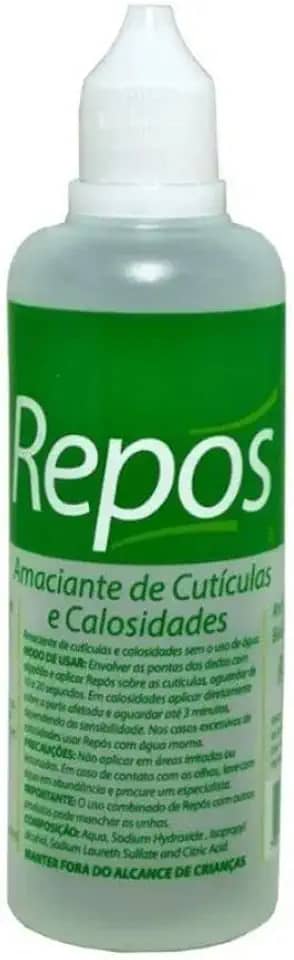 Repos - Amaciante Cuticula Repos Calosidade Líquido Lv150Ml Pg120Ml