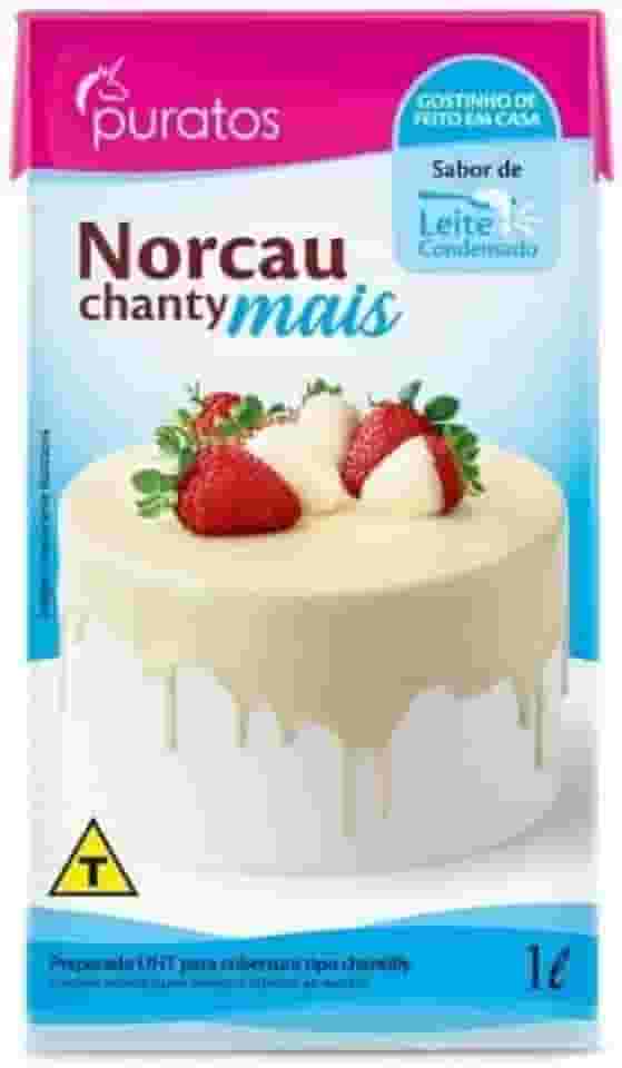 Chantilly Norcau Chanty Mais Leite Condensado 1l Puratos