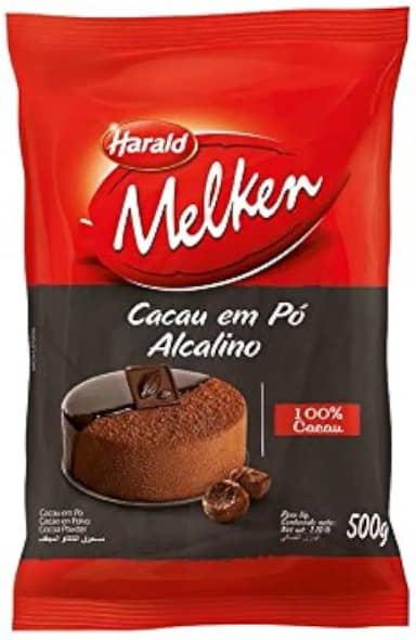 Cacau Em Pó Alcalino Harald 500 Gramas