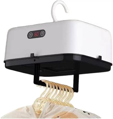 Secador de Roupas Elétrico Portátil 110V, Compacto e Leve