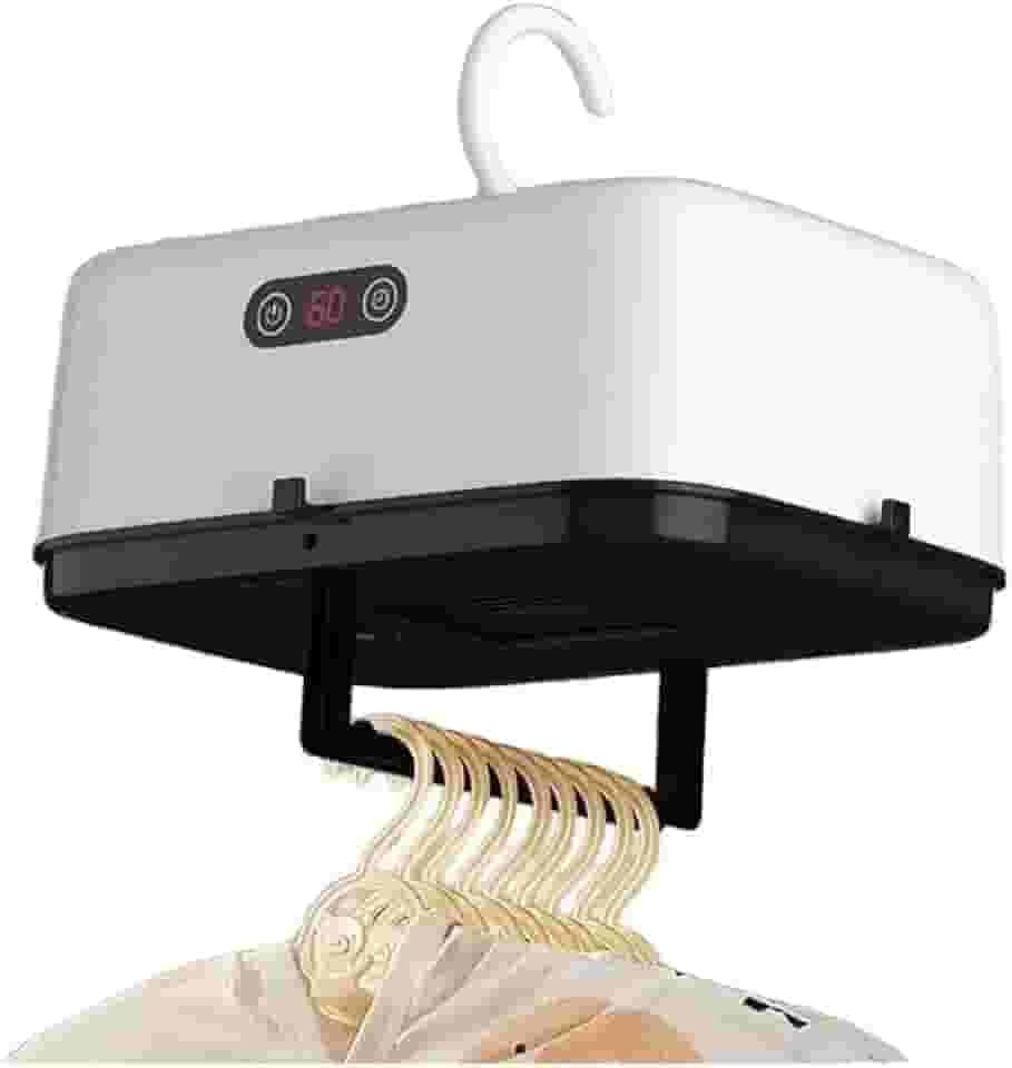 Secador de Roupas Elétrico Portátil 110V, Compacto e Leve