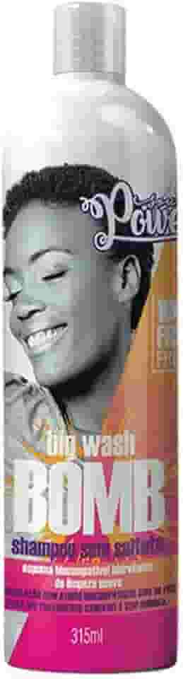 Shampoo Bomb Crescimento Soul Power - Limpa e Estimula o Bulbo Capilar - 315 ml