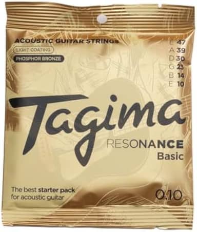 ENCORDOAMENTO 010 LIGHT COATED PARA VIOLÃO DE AÇO ANTI FERRUGEM