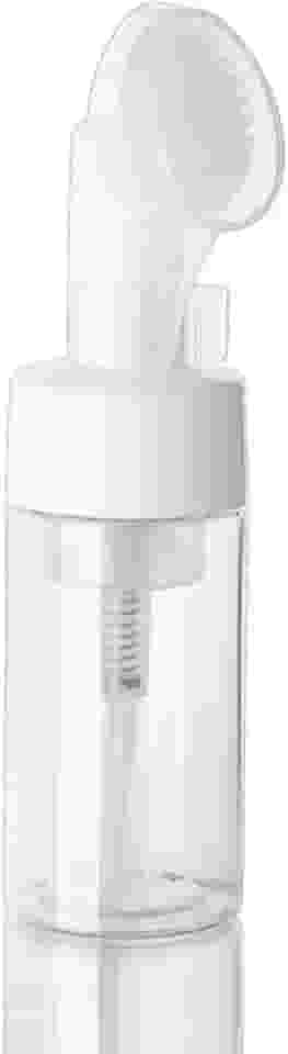 Frasco Pump Espumador 100ml Com Escova De Silicone Para SkinCare