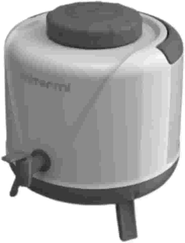 Garrafão Botijão Térmico 5 Litros Galão Garrafa Térmica com Torneira Pezinho Unitermi (MARFIM)