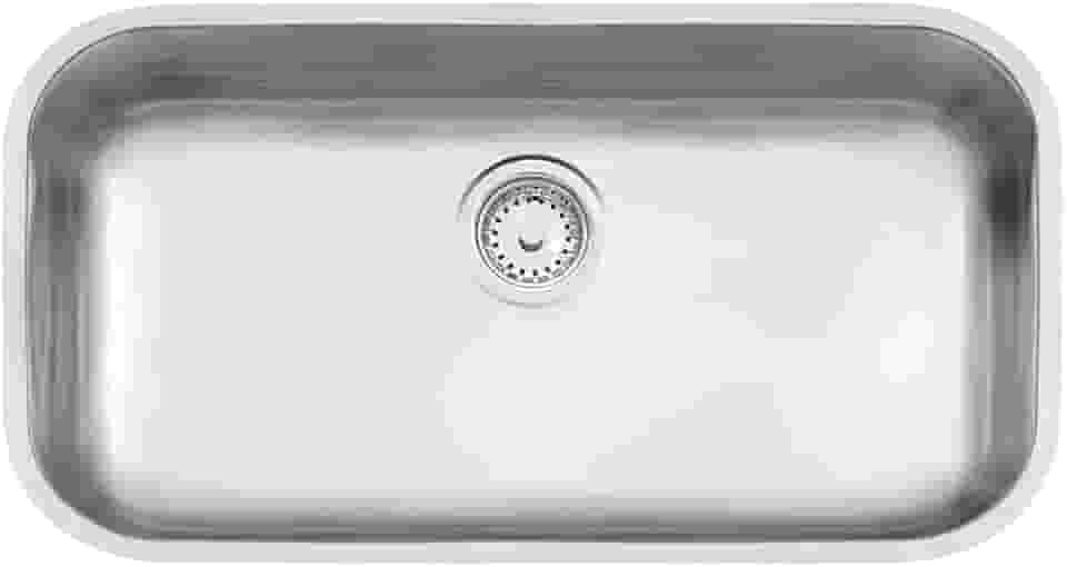 Cuba de embutir Tramontina Lavínia 56 BL em aço inox escovado 56x34 cm