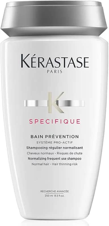 Kérastase Shampoo Specifique Bain Prevention, Para Cabelos com Queda, Couro Cabeludo Sensível, 250ml